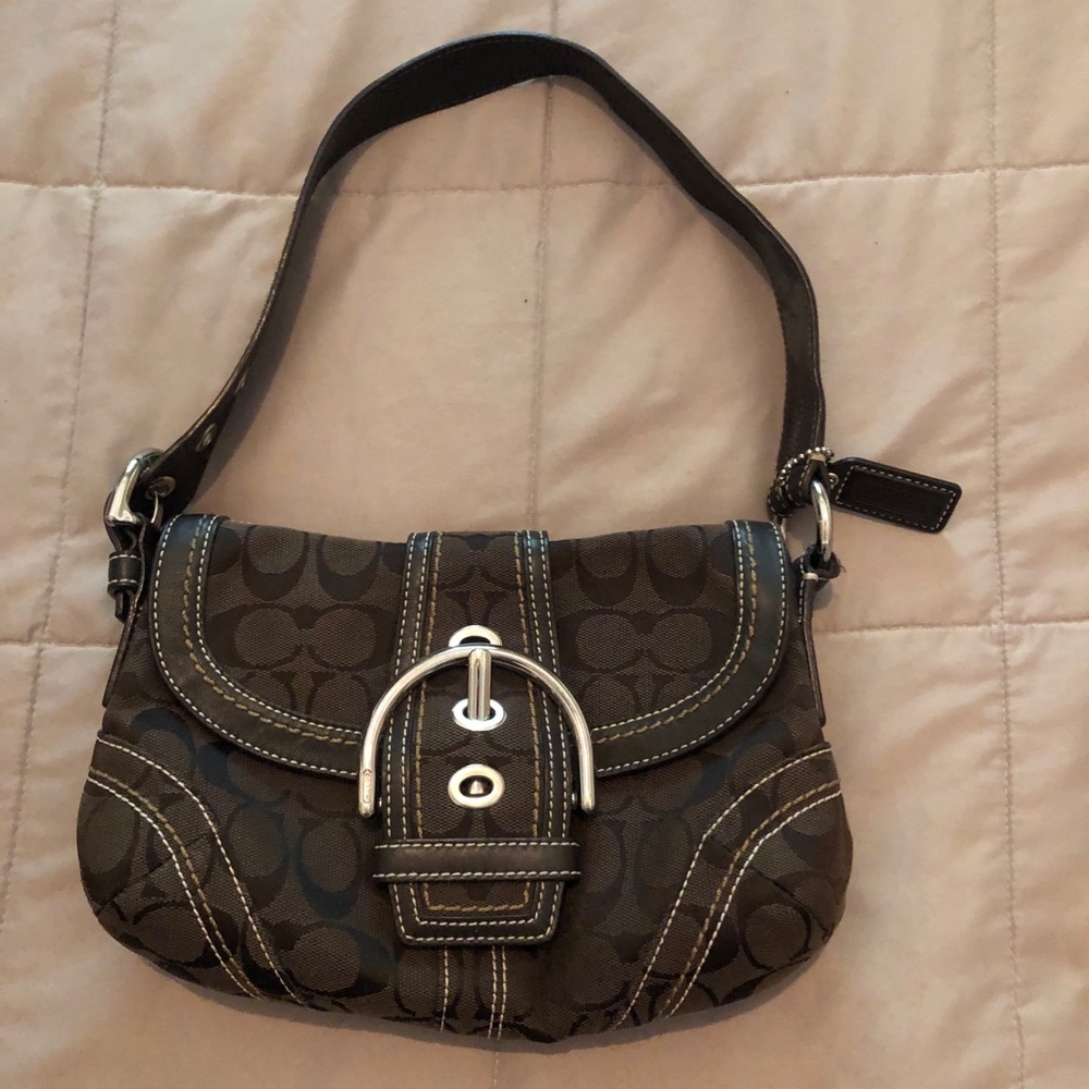 Very Cute Brown Coach, Excellent Condition!!